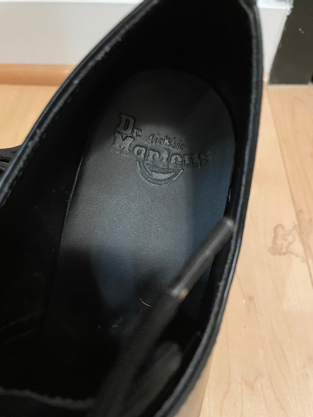 1461 Mono Doc Martens Oxford Leather Shoes - Picture 3 of 6